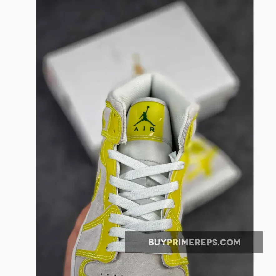 Air Jordan 1 Mid LX Off-White/Opti Yellow-White Air Jordan 1 Mid LX Off-White/Opti Yellow-White