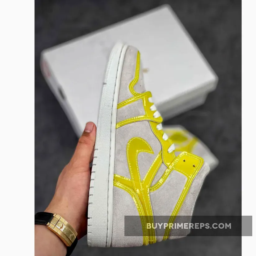 Air Jordan 1 Mid LX Off-White/Opti Yellow-White Air Jordan 1 Mid LX Off-White/Opti Yellow-White
