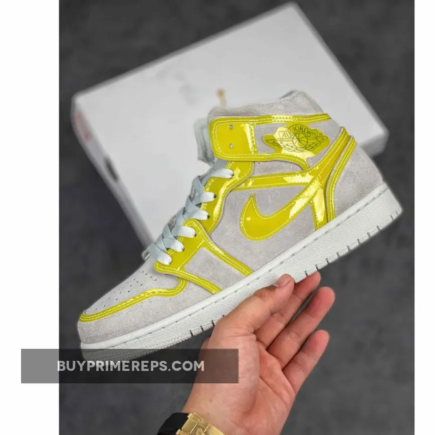 Air Jordan 1 Mid LX Off-White/Opti Yellow-White Air Jordan 1 Mid LX Off-White/Opti Yellow-White