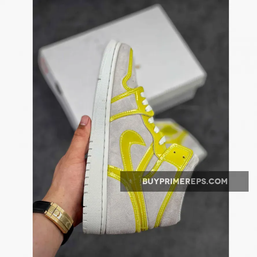 Air Jordan 1 Mid LX Off-White/Opti Yellow-White Air Jordan 1 Mid LX Off-White/Opti Yellow-White