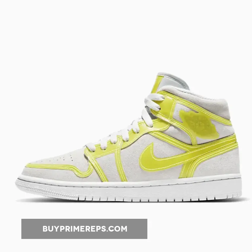 Air Jordan 1 Mid LX Off-White/Opti Yellow-White Air Jordan 1 Mid LX Off-White/Opti Yellow-White