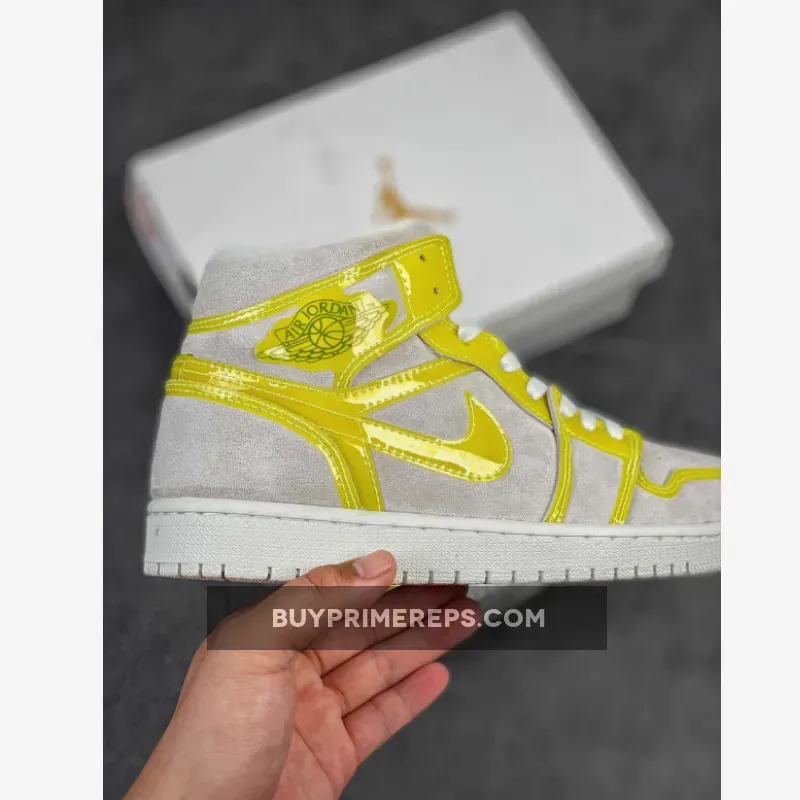 Air Jordan 1 Mid LX Off-White/Opti Yellow-White Air Jordan 1 Mid LX Off-White/Opti Yellow-White