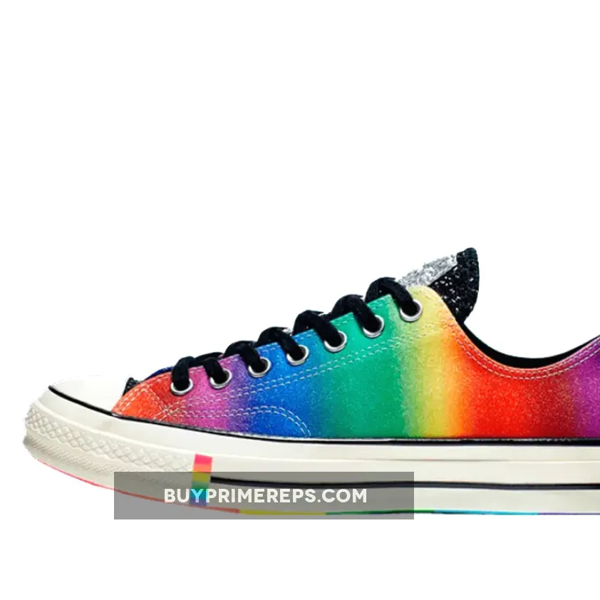 Converse Chuck 70 Pride Low Top Black/Egret/Multi