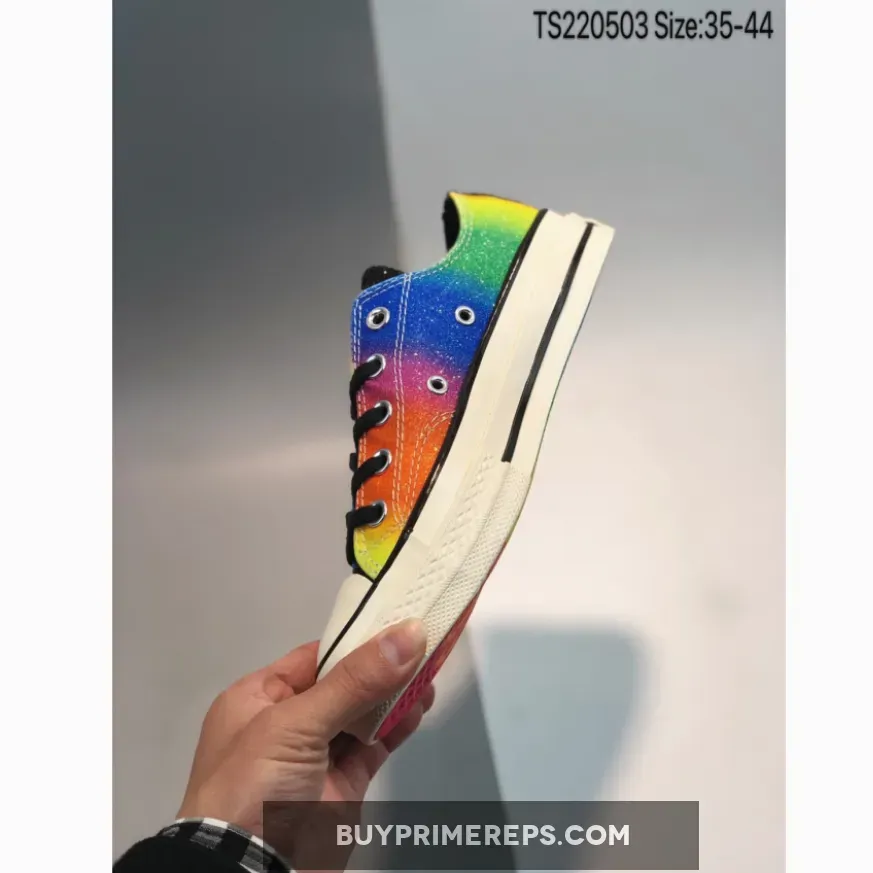 Converse Chuck 70 Pride Low Top Black/Egret/Multi