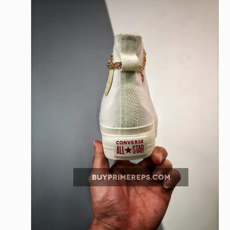 Converse Chuck Taylor All Star Gold Chain High Top Egret