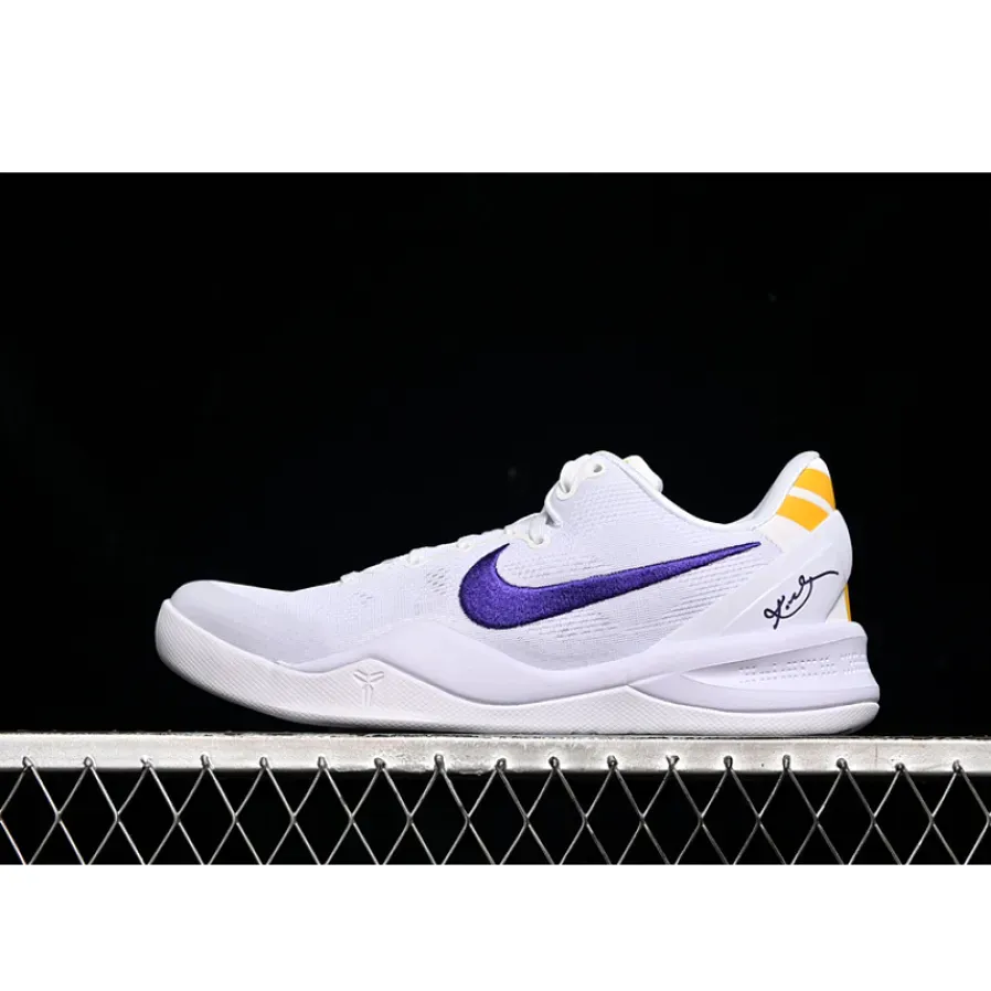 KOBE VIII PROTRO WHITE/PURPLE/GOLD