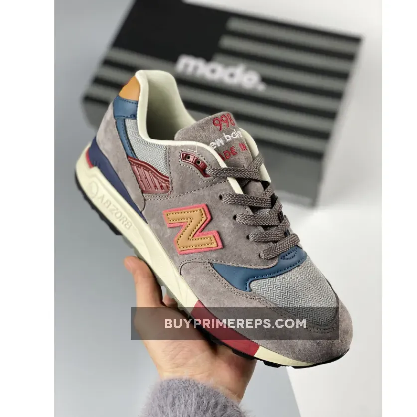 New Balance Navy Tan