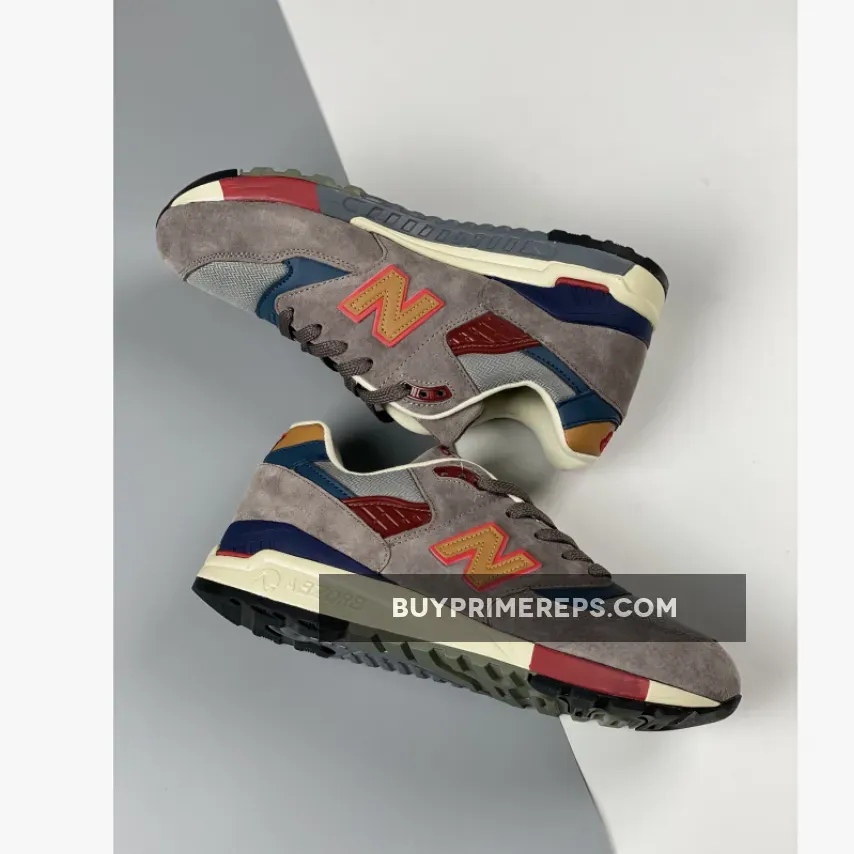 New Balance Navy Tan