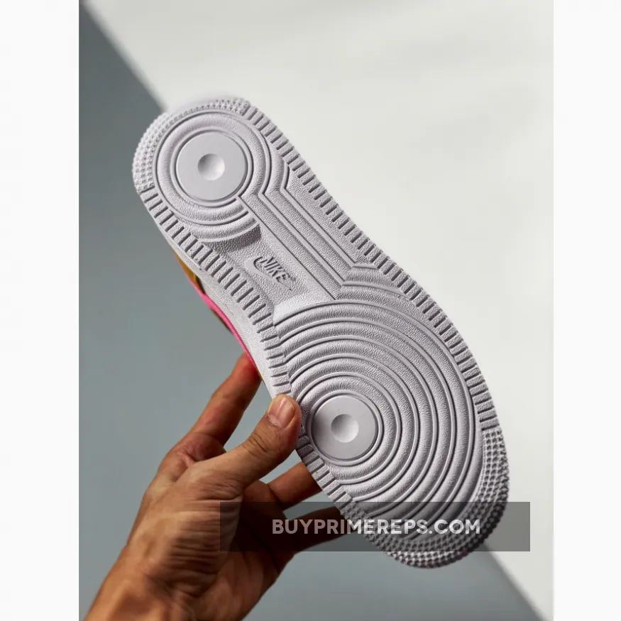 Nike Air Force 1 Flax White Pink