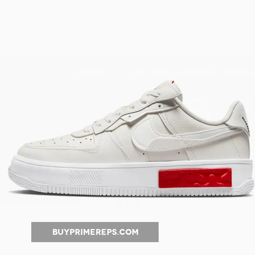 Nike Air Force 1 Fontanka Phantom/White-University Red
