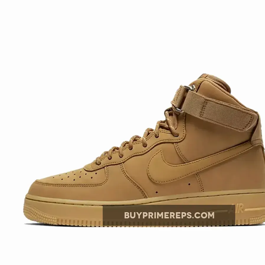 Nike Air Force 1 High Flax/Wheat-Gum Light Brown-Black