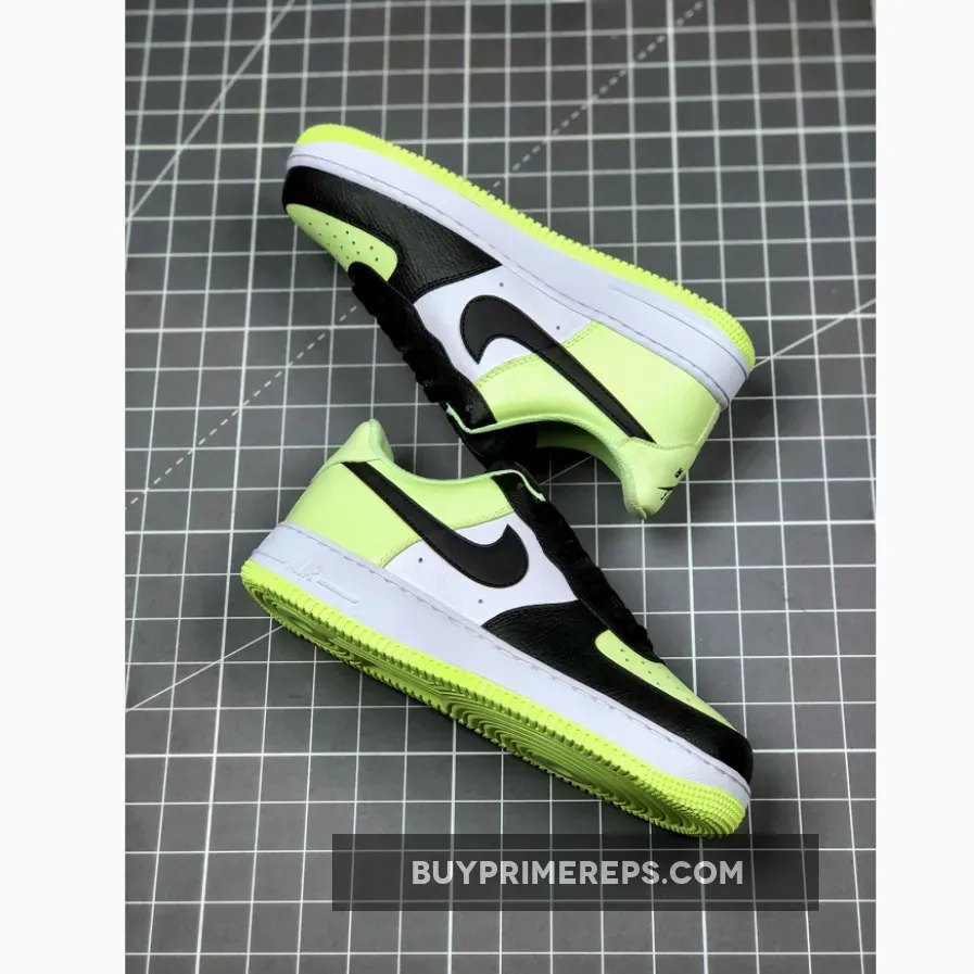 Nike Air Force 1 Low Barely Volt/Black-White Nike Air Force 1 Low Barely Volt/Black-White