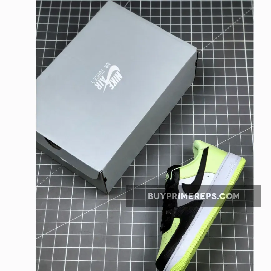Nike Air Force 1 Low Barely Volt/Black-White Nike Air Force 1 Low Barely Volt/Black-White