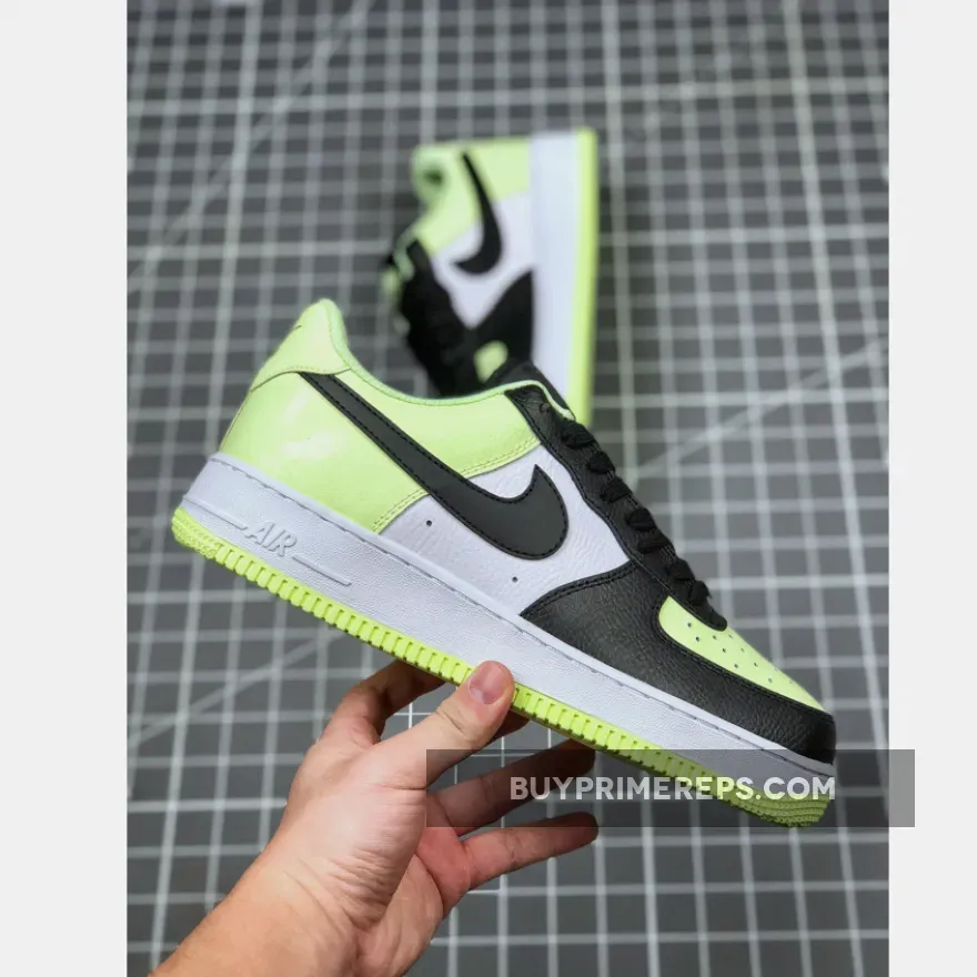 Nike Air Force 1 Low Barely Volt/Black-White Nike Air Force 1 Low Barely Volt/Black-White