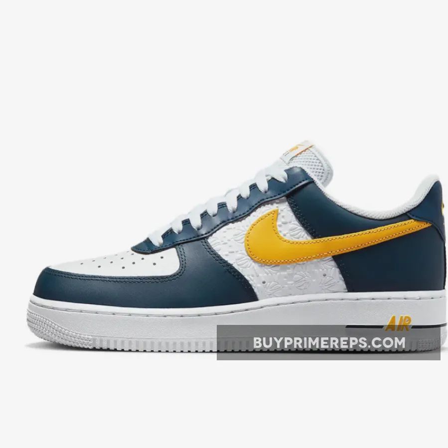 Nike Air Force 1 Low EMB Dark Teal University Gold