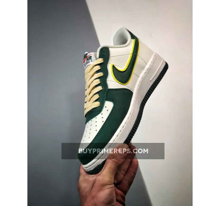 Nike Air Force 1 Low Sail/Noble Green-Opti Yellow Nike Air Force 1 Low Sail/Noble Green-Opti Yellow