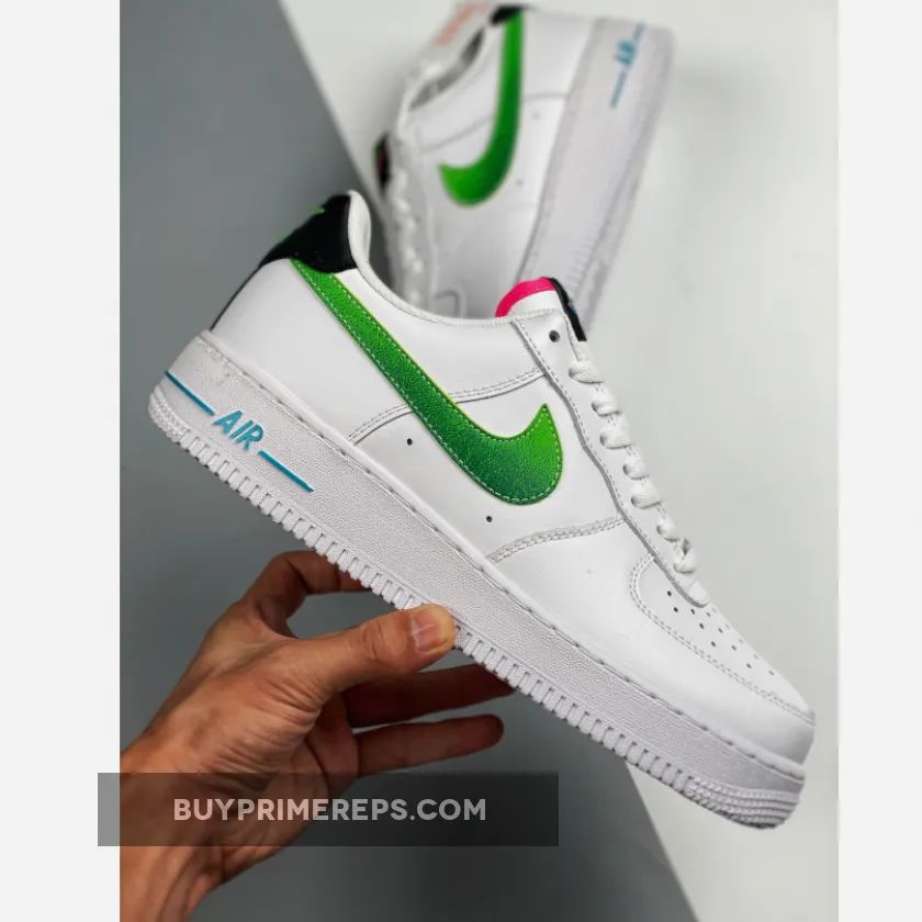 Nike Air Force 1 Low White Green Pink