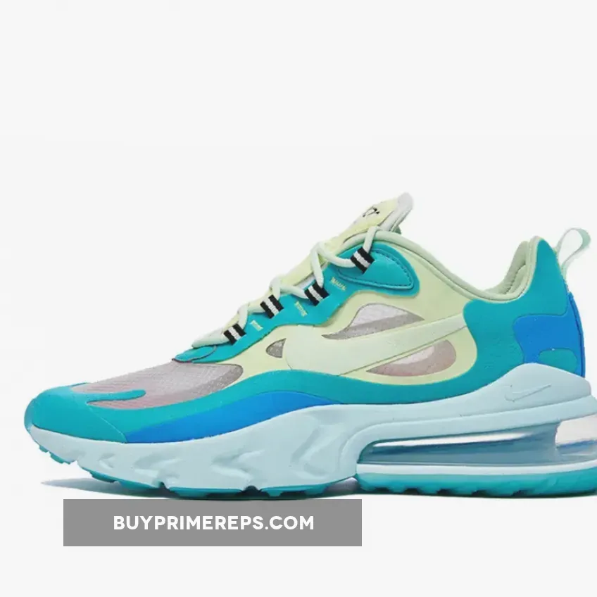 Nike Air Max 270 React Hyper Jade/Frosted Spruce-Barely Volt