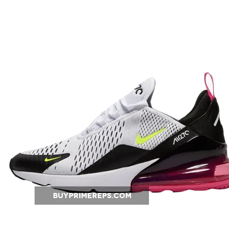 Nike Air Max 270 Volt and Fuchsia