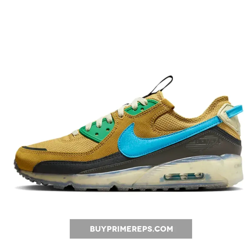 Nike Air Max 90 Terrascape Wheat Gold/Blue Lightning