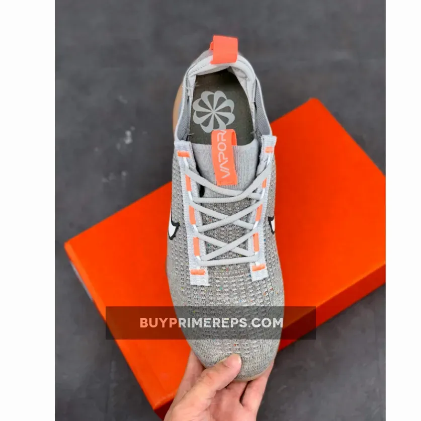 Nike Air VaporMax 2021 Grey Bright Mango Nike Air VaporMax 2021 Grey Bright Mango