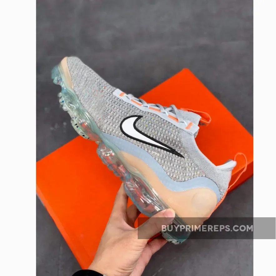 Nike Air VaporMax 2021 Grey Bright Mango Nike Air VaporMax 2021 Grey Bright Mango