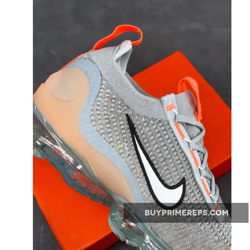 Nike Air VaporMax 2021 Grey Bright Mango Nike Air VaporMax 2021 Grey Bright Mango