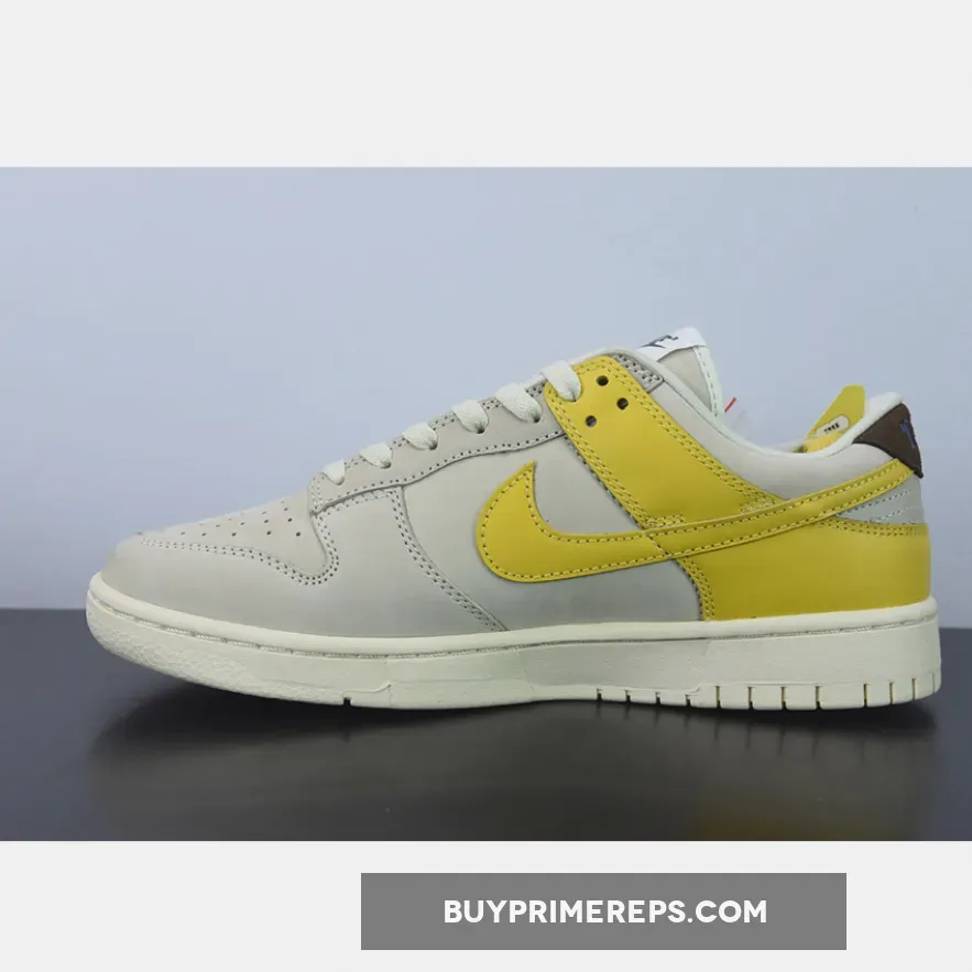 Nike Dunk Low Banana Coconut Milk/Vivid Sulfur-Cacao Wow