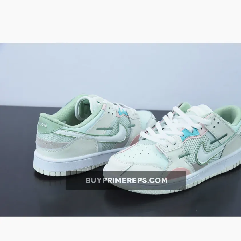Nike Dunk Low Scrap Grey Haze/Light Bone/Oil Green