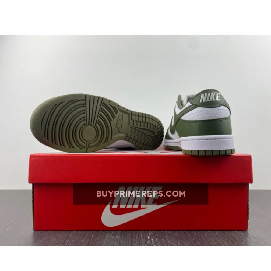 Nike Dunk Low White/Medium Olive