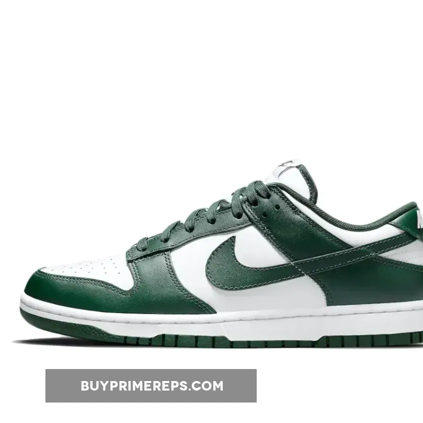 Nike Dunk Low White/Team Green-White-Total Orange