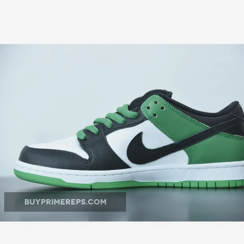Nike SB Dunk Low Classic Green/Black-White