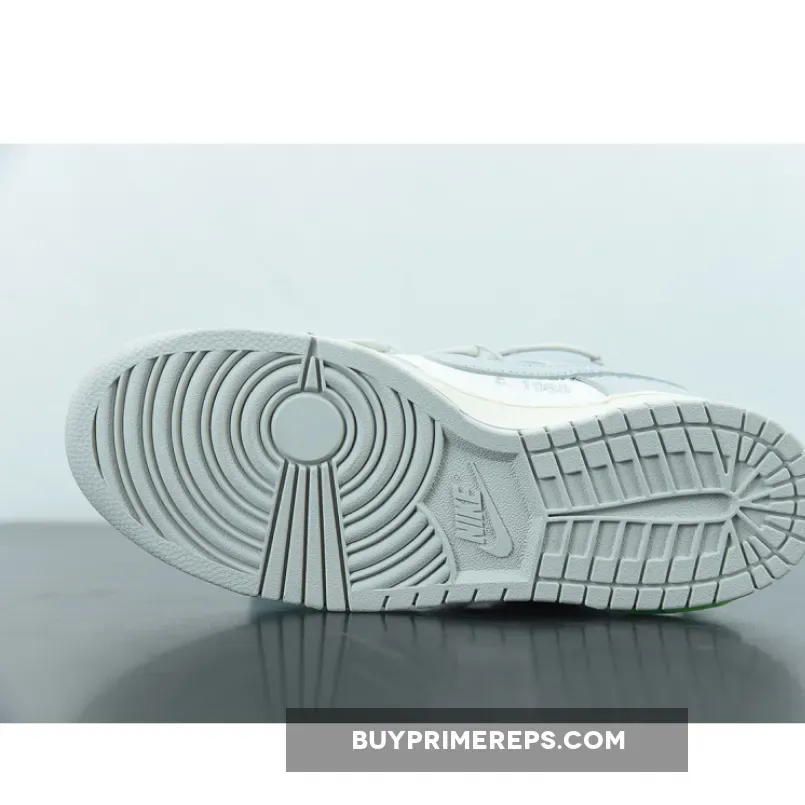 Off-White x Nike Dunk Low "Lot 42 of 50" Sail/Grey Off-White x Nike Dunk Low "Lot 42 of 50" Sail/Grey