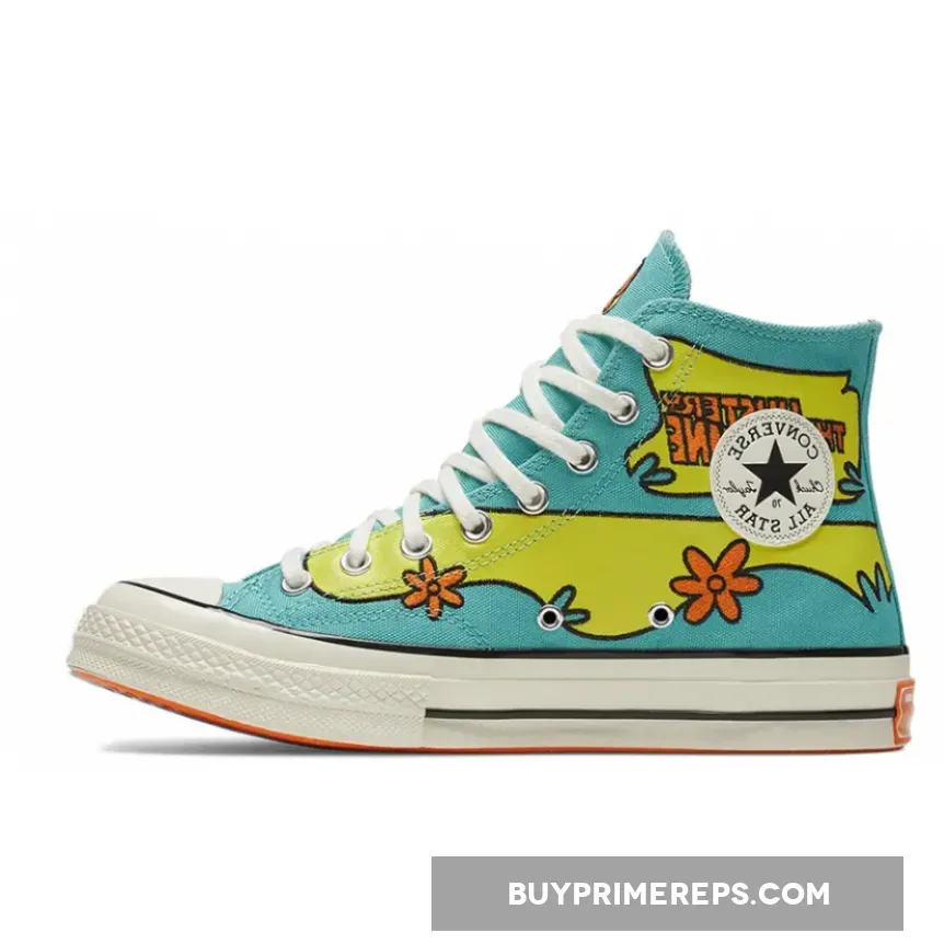 Scooby-Doo x Converse Chuck 70 Hi Pool Blue