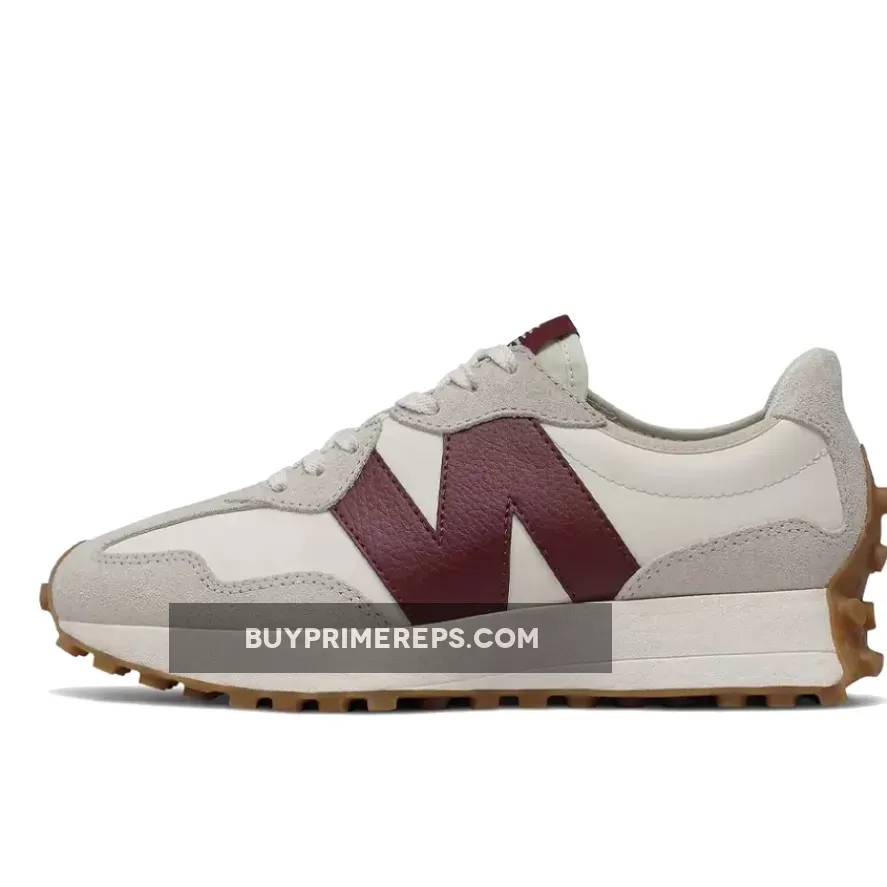STAUD x New Balance 327 White Grey Brown STAUD x New Balance 327 White Grey Brown
