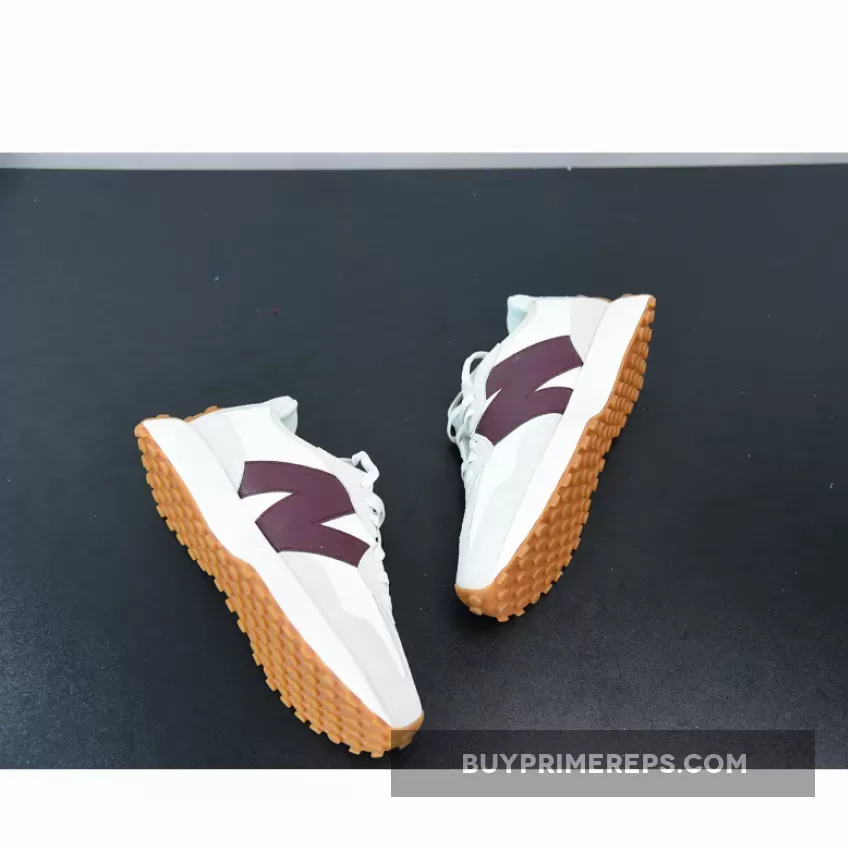 STAUD x New Balance 327 White Grey Brown STAUD x New Balance 327 White Grey Brown