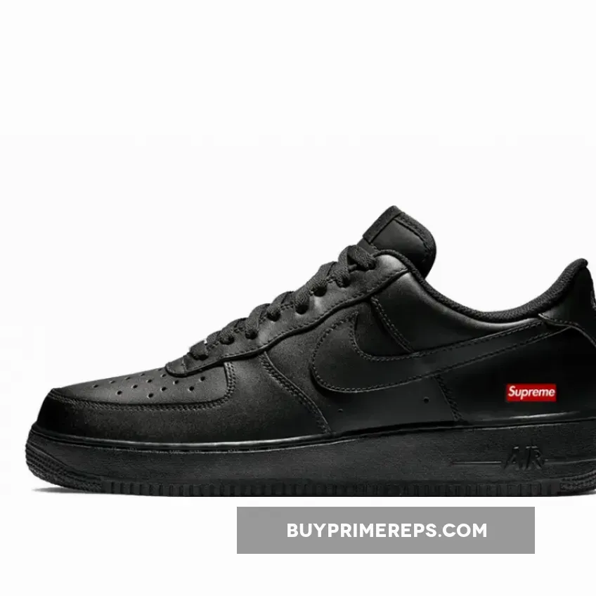 Supreme x Nike Air Force 1 Low Black