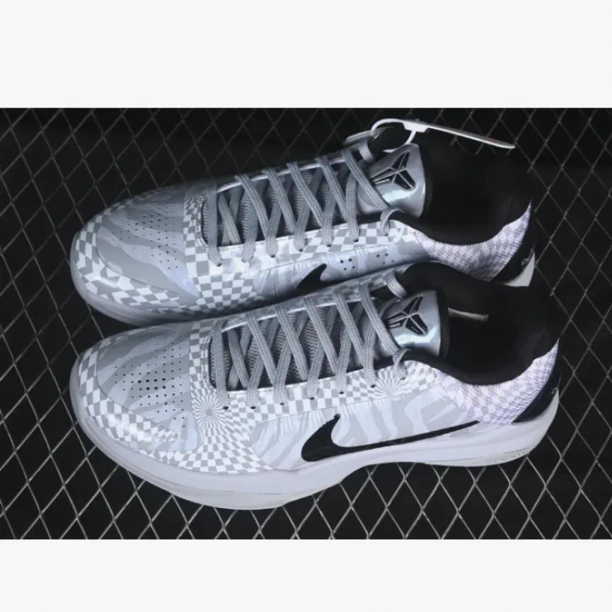 ZOOM KOBE 5 ZEBRA GREY/BLACK